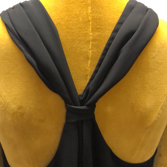 Woman’s Forever 21 black halter top - Picture 3 of 8